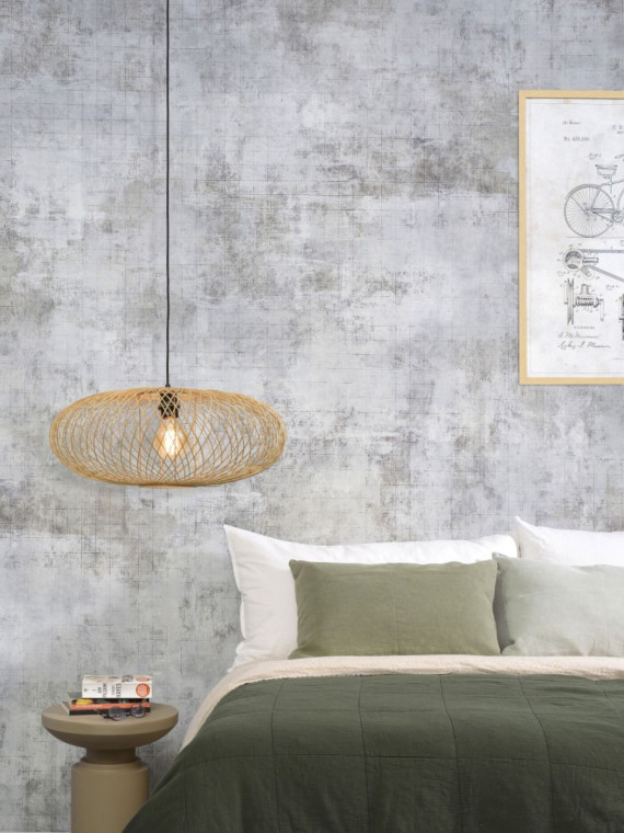 Good Mojo Cango ellipse rattan pendant Ø60cm