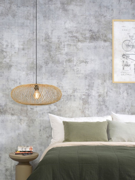 Good Mojo Cango ellipse rattan pendant Ø60cm
