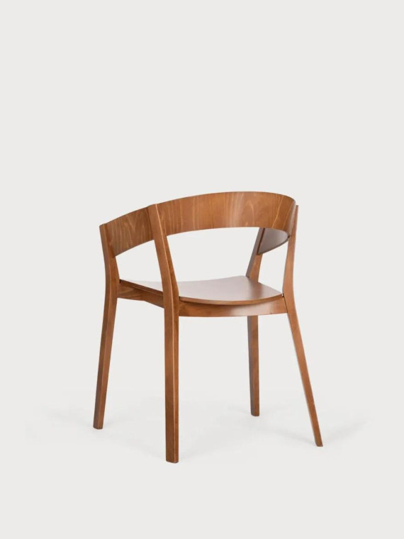 Paged Beech table armchair, Archer B-4800
