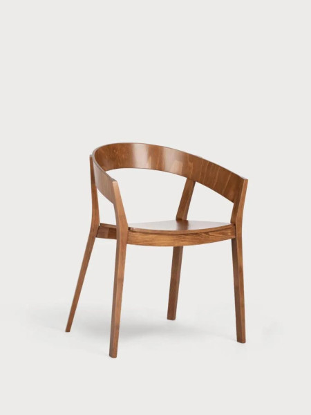 Paged Fauteuil de table en hêtre Archer B-4800