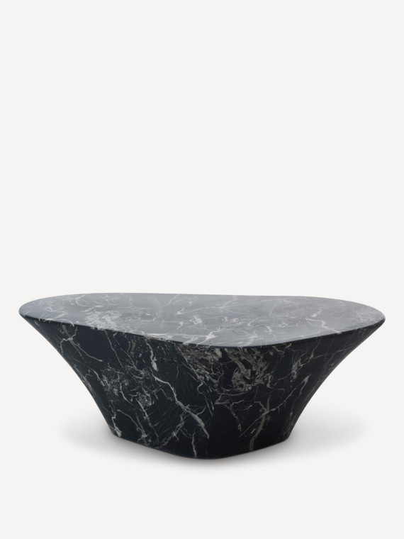 Pols potten Marble-look Oval Coffee Table