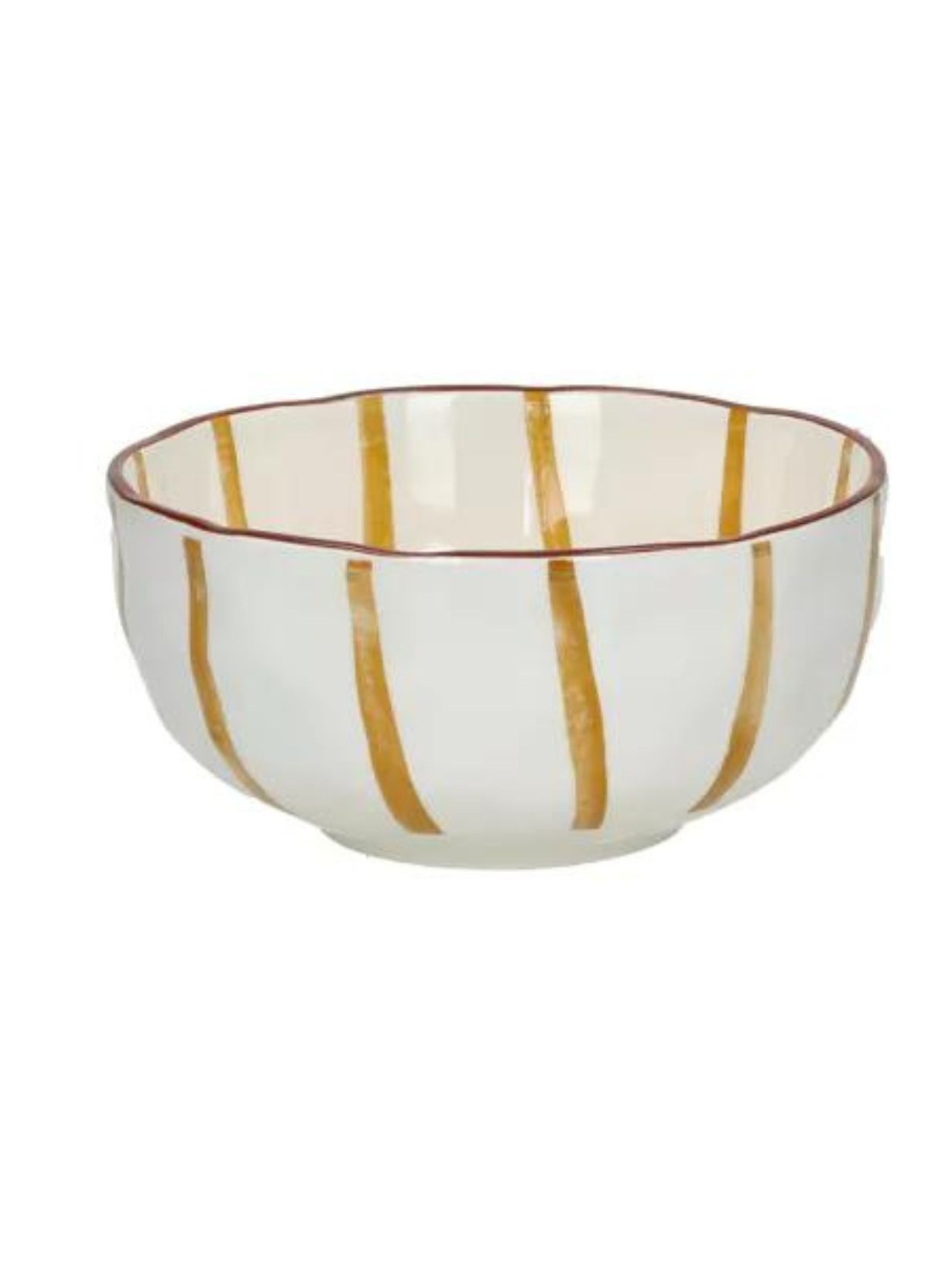 Pomax-Bol à Soupe Porcelaine, Myconos x6