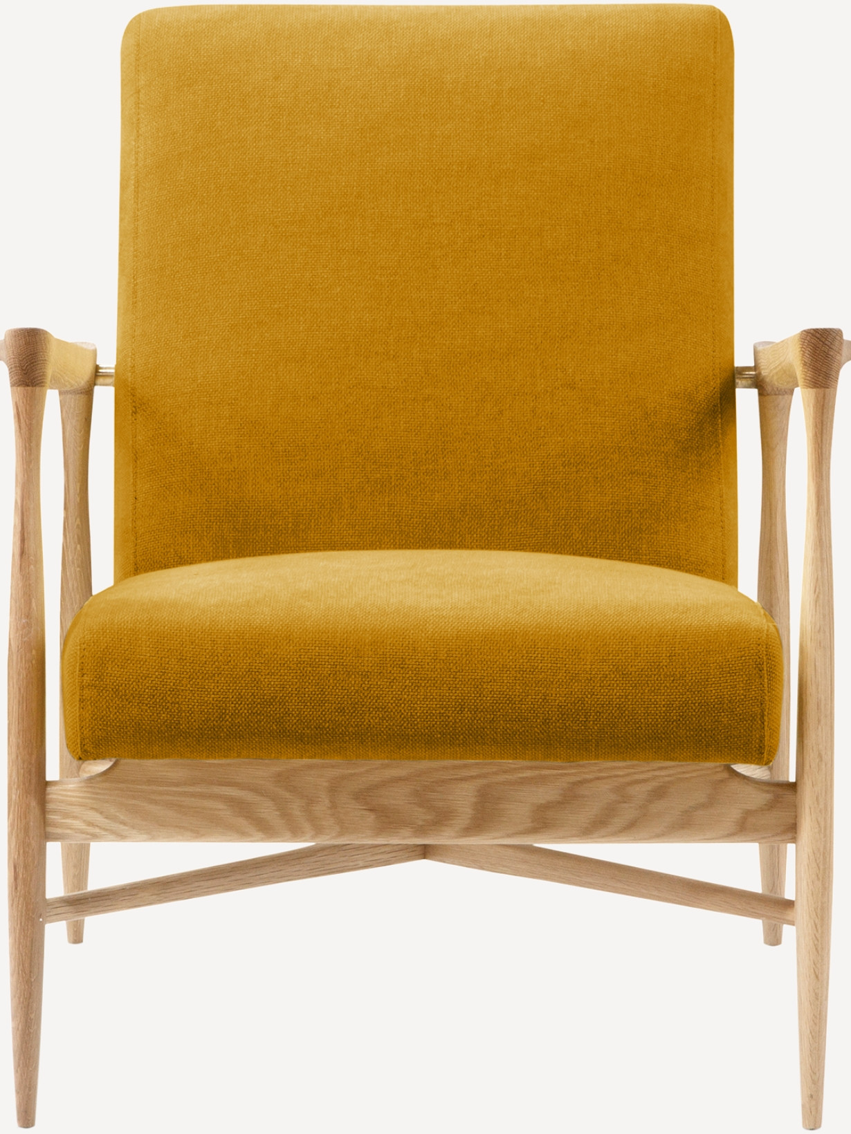 Red Edition, Fauteuil tissu ocre, Floating