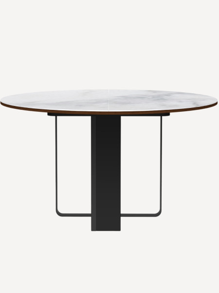 Red Edition Dining table in Statuario ceramic, Félice