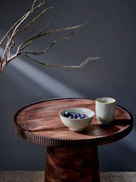 Pomax, Side table in mangier wood, Ramona