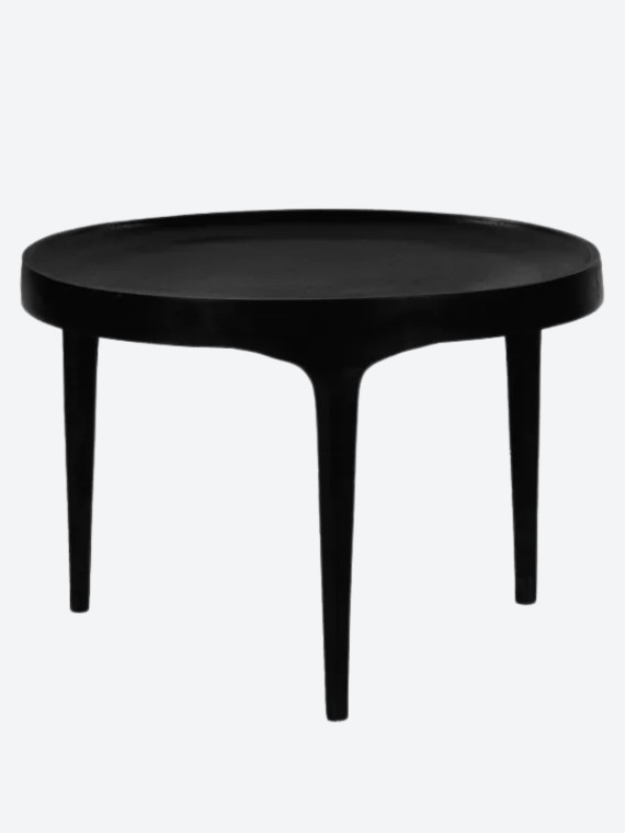 pomax- Aluminium coffee table DIA 49 x H 35 cm, TRIP