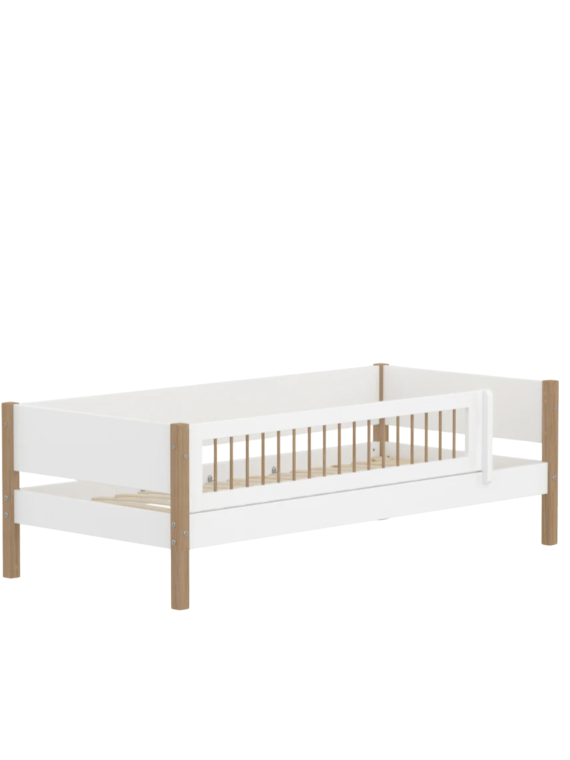 Flexa - Lit Simple avec barrière sécurité, Nor