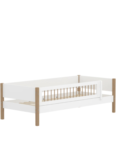 Flexa - Lit Simple avec barrière sécurité, Nor