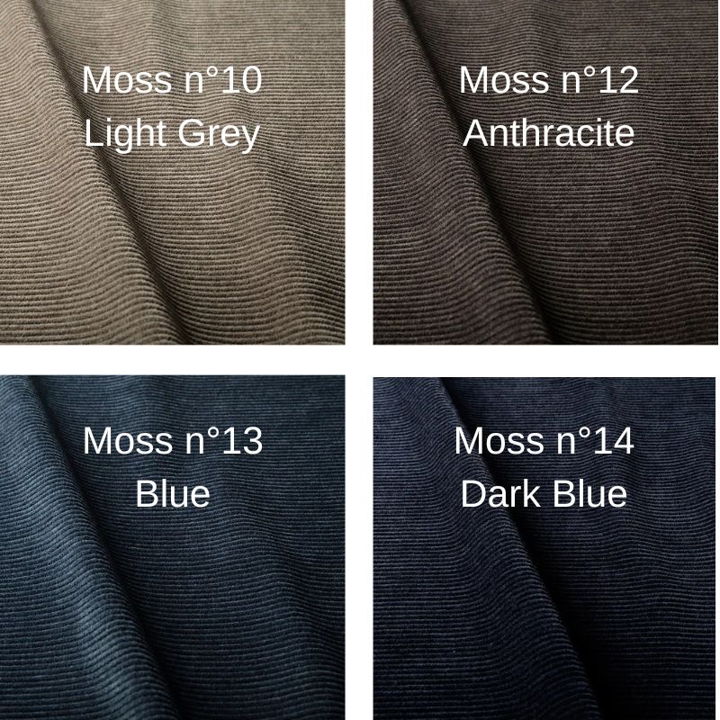 coloris tissu sits moss
