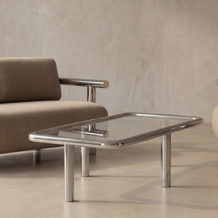 Table basse Margaux Gabrielle Paris en ambiance salon