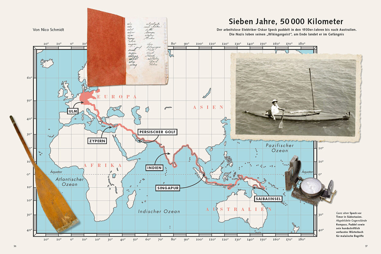 Le voyage épique d'Oskar Speck